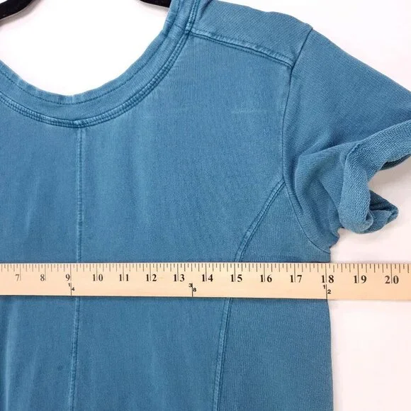 Saturday Sunday Anthropologie Joella Midi Dress Flowy Oversized Pockets Small - Picture 10 of 14